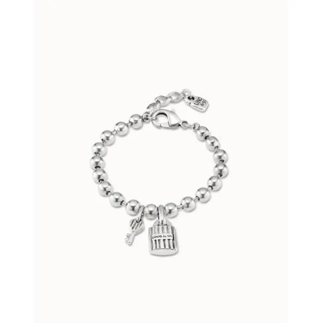 Silver Key Silver Metal Bracelet Unode50 Jewelry And Accessories