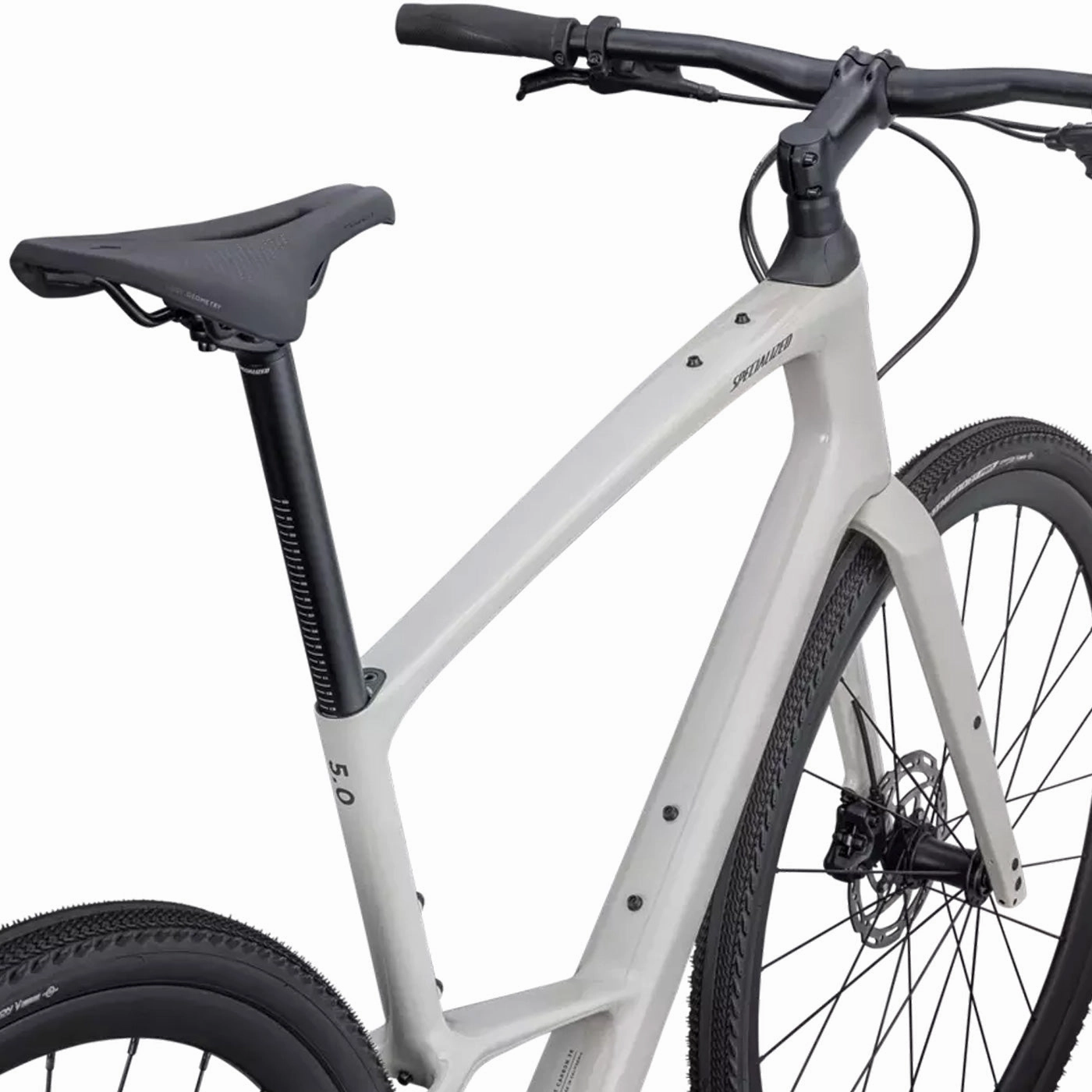 Specialized Sirrus X 5.0 Carbon - White
