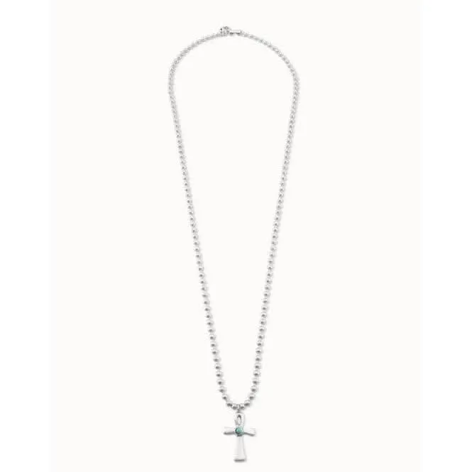 Spirit Turquoise Metal Natural Stone Necklace Unode50 Jewelry And Accessories