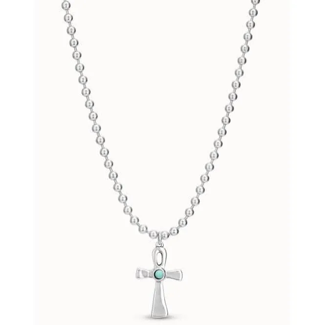 Spirit Turquoise Metal Natural Stone Necklace Unode50 Jewelry And Accessories