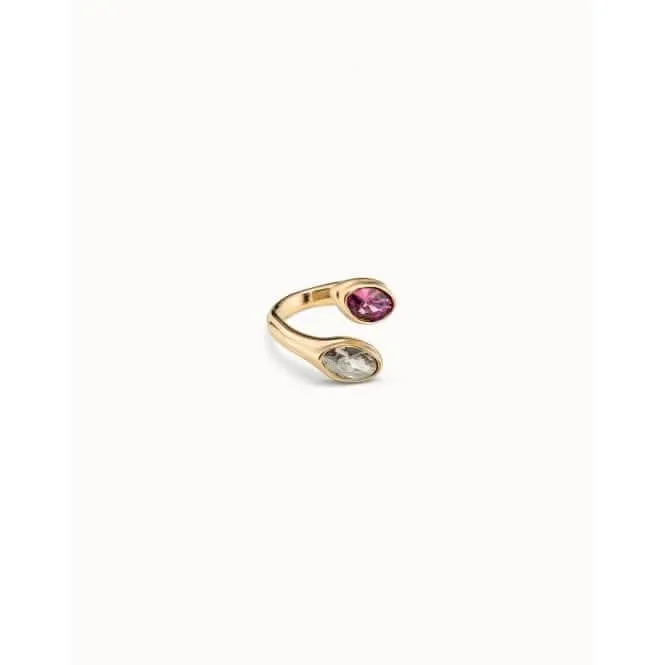 Spring Multicolor Faceted Crystal Ring Unode50 Jewelry And Accessories