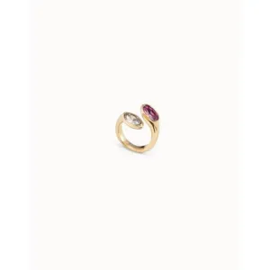 Spring Multicolor Faceted Crystal Ring Unode50 Jewelry And Accessories