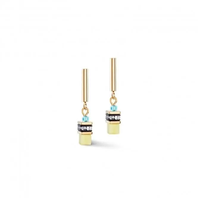 Stainless Steel Multicolour Ear Studs 2801/21-1500 Coeur De Lion Jewellery