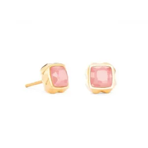 Stainless Steel Rose Gold Ear Studs 1200/21-1916 Coeur De Lion Jewellery