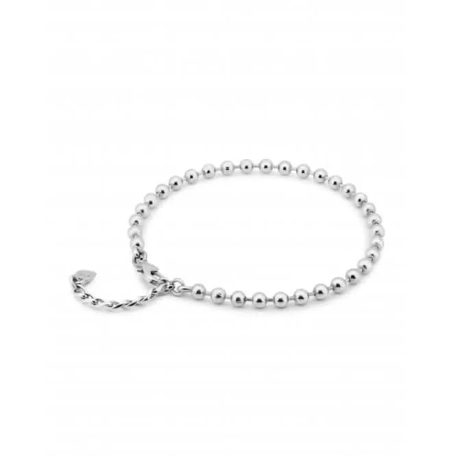 Sterling Silver Plated Hazte Silver Anklet TOB0030MTL0000U Unode50 Jewelry And Accessories