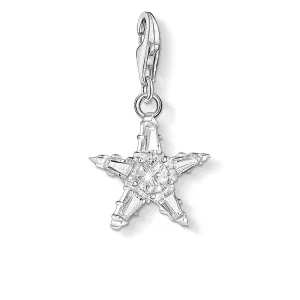 Sterling Silver Thomas Sabo Charm Club Cosmos Star Sterling Silver	Jewelry