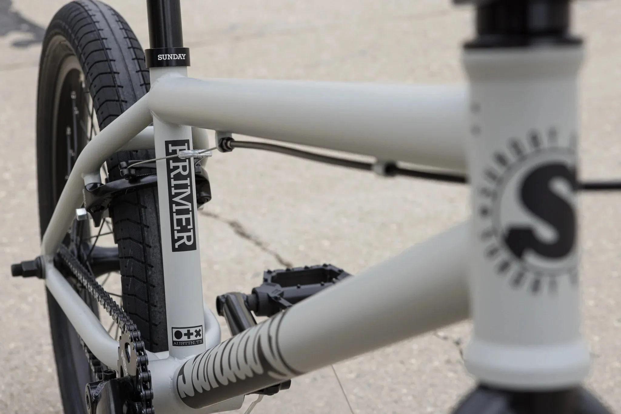 Sunday Primer 20.75 Complete BMX Bike - Matte Battleship Grey