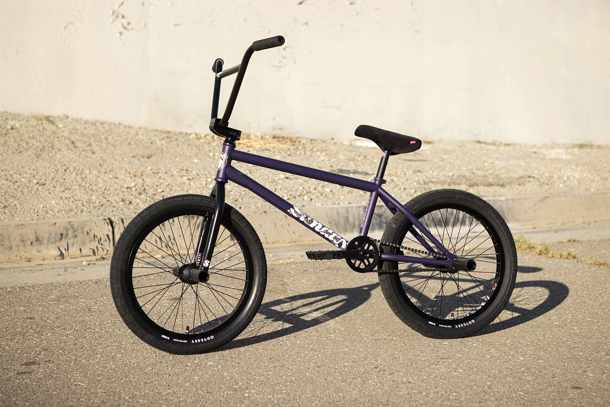 Sunday Darkwave Broc Raiford Authentic 21 RHD Complete BMX - Matte Midnight Purple