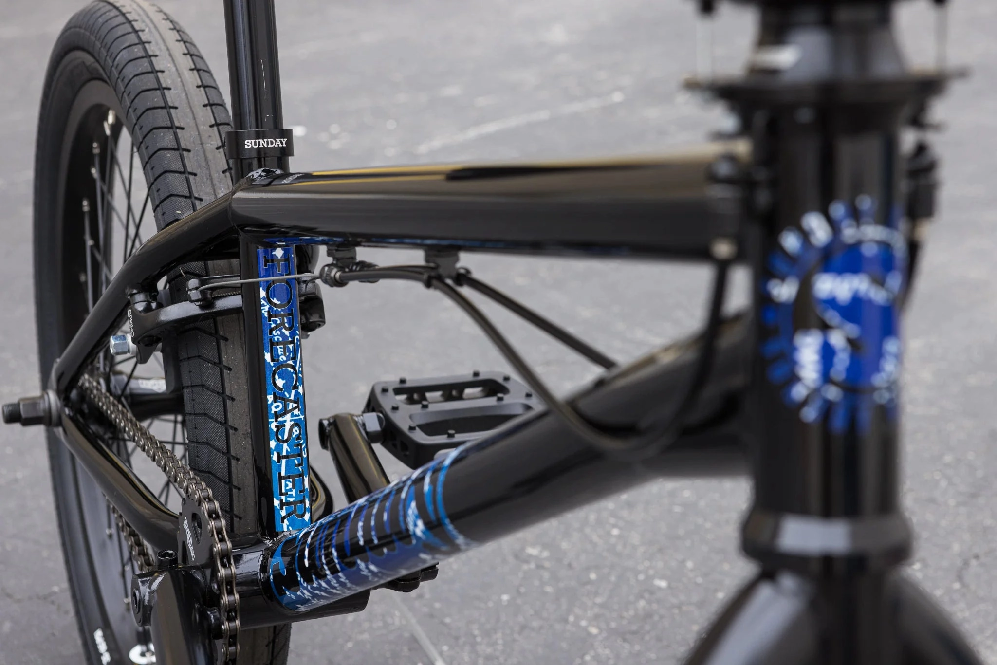 Sunday Forecaster Park Maca Perez Grasset Signature 20.5 Complete BMX Bike - Gloss Black