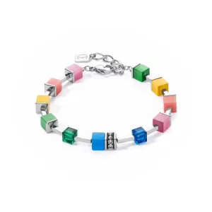 Swarovski Crystal Multicolour Bracelet 2700/30-1500 Coeur De Lion Jewellery