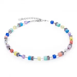Swarovski Crystal Multicolour Happiness Necklace 2838/10-1591 Coeur De Lion Jewellery