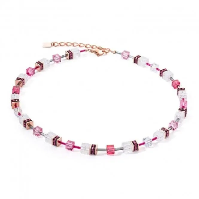 Swarovski Crystal Pink Necklace 3018/10-0400 Coeur De Lion Jewellery