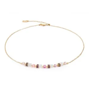 Swarovski Crystal Rose Gold Necklace 5076/10-1916 Coeur De Lion Jewellery