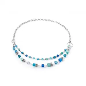 Swarovski Crystal Turquoise Necklace 4715/10-0600 Coeur De Lion Jewellery