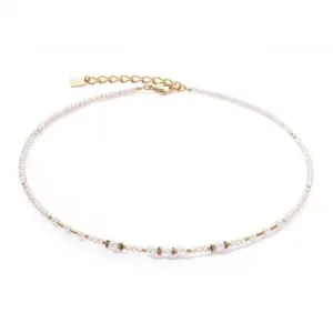 Swarovski Crystal White Necklace 4434/10-1400 Coeur De Lion Jewellery