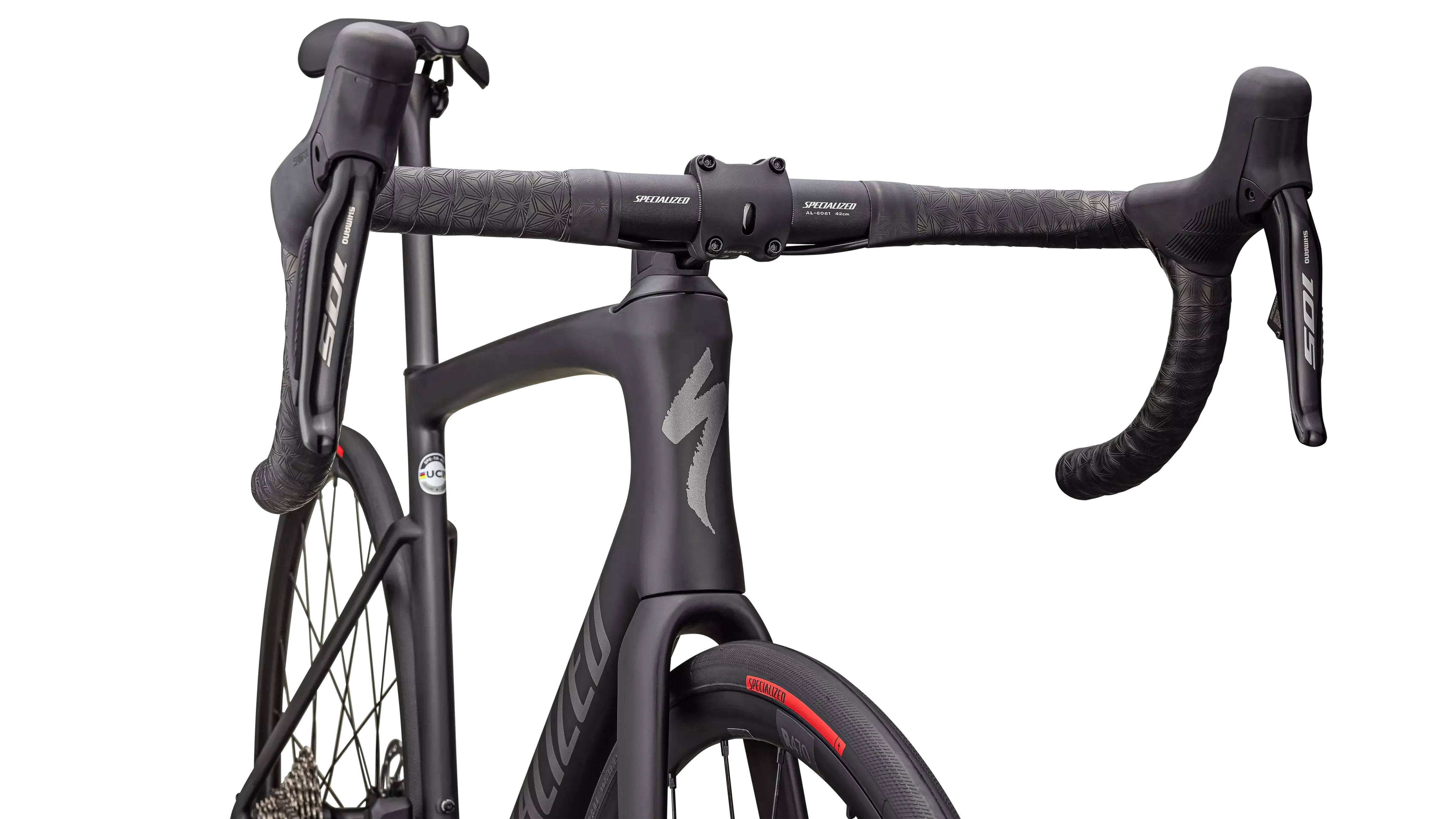 Tarmac SL7 Comp Satin Obsidian / Smoke