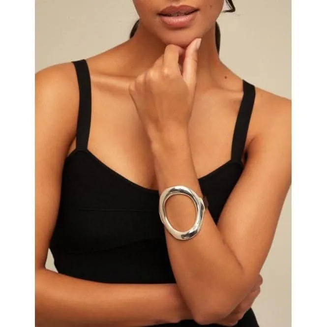 Thankful Silver Metal Bracelet Unode50 Jewelry And Accessories