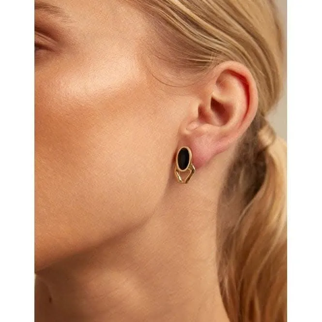 The Queen Black Faceted Crystal Earrings Unode50 Jewelry And Accessories