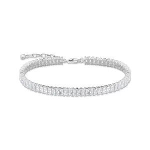 Thomas Sabo Heritage Sterling Silver CZ Tennis 16-19cm Bracelet Sterling Silver	Jewelry