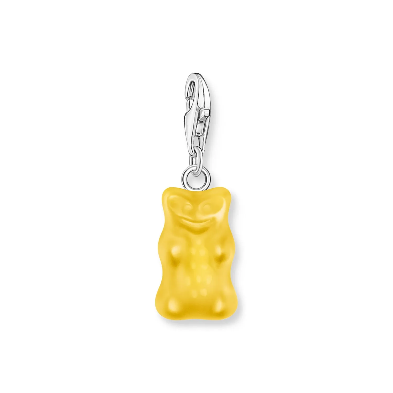 Thomas Sabo Sterling Silver Charm Club Haribo Lemon Yellow Bear Charm Sterling Silver	Jewelry