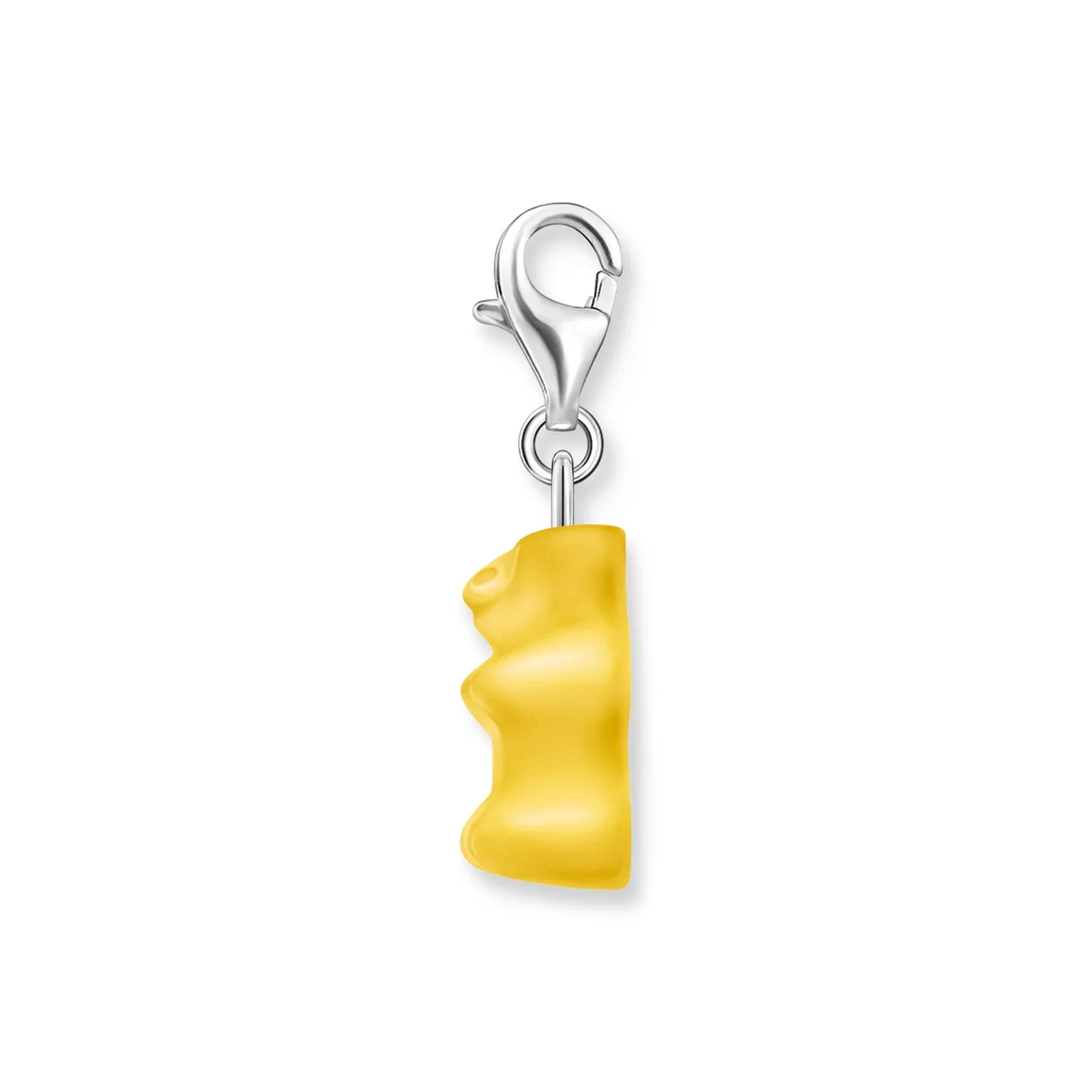 Thomas Sabo Sterling Silver Charm Club Haribo Lemon Yellow Bear Charm Sterling Silver	Jewelry