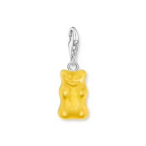 Thomas Sabo Sterling Silver Charm Club Haribo Lemon Yellow Bear Charm Sterling Silver	Jewelry