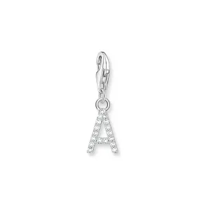 Thomas Sabo Sterling Silver Charmista Zirconia Letter A Charm Sterling Silver	Jewelry