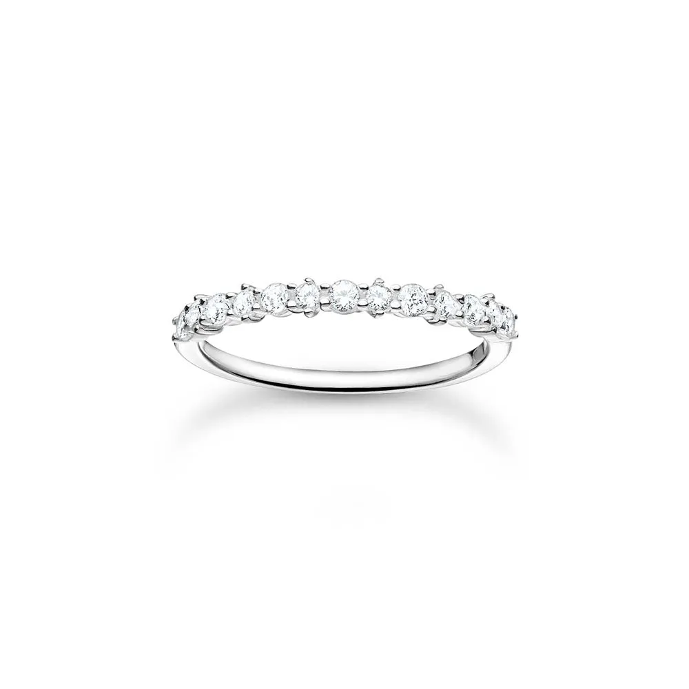 Thomas Sabo Sterling Silver Fine CZ Ring Sterling Silver	Jewelry