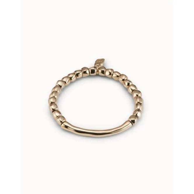 Trabel Golden Metal Bracelet Unode50 Jewelry And Accessories