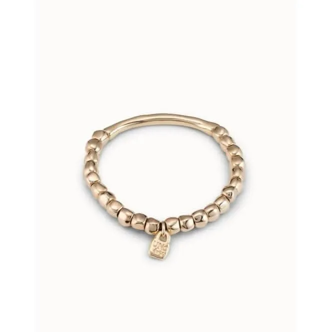 Trabel Golden Metal Bracelet Unode50 Jewelry And Accessories