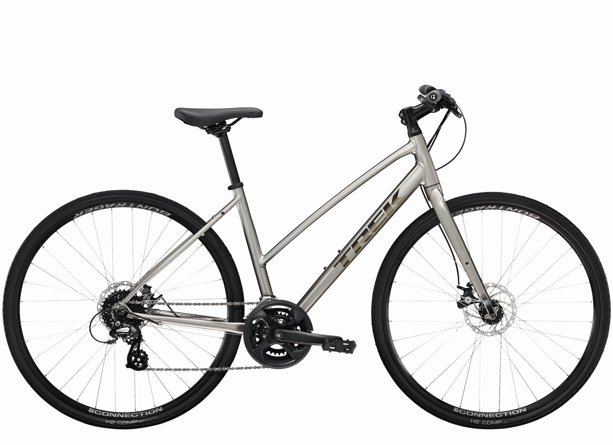 Trek FX 1 Disc Stagger - Metallic Gunmetal