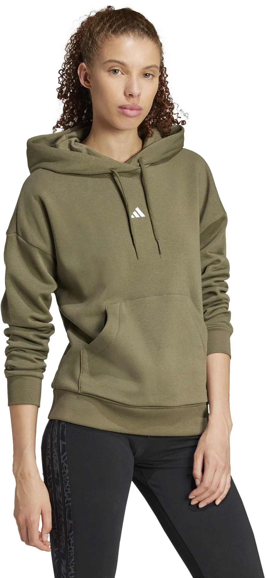 Women's Essentials Small Logo Feel Cozy Hoodie