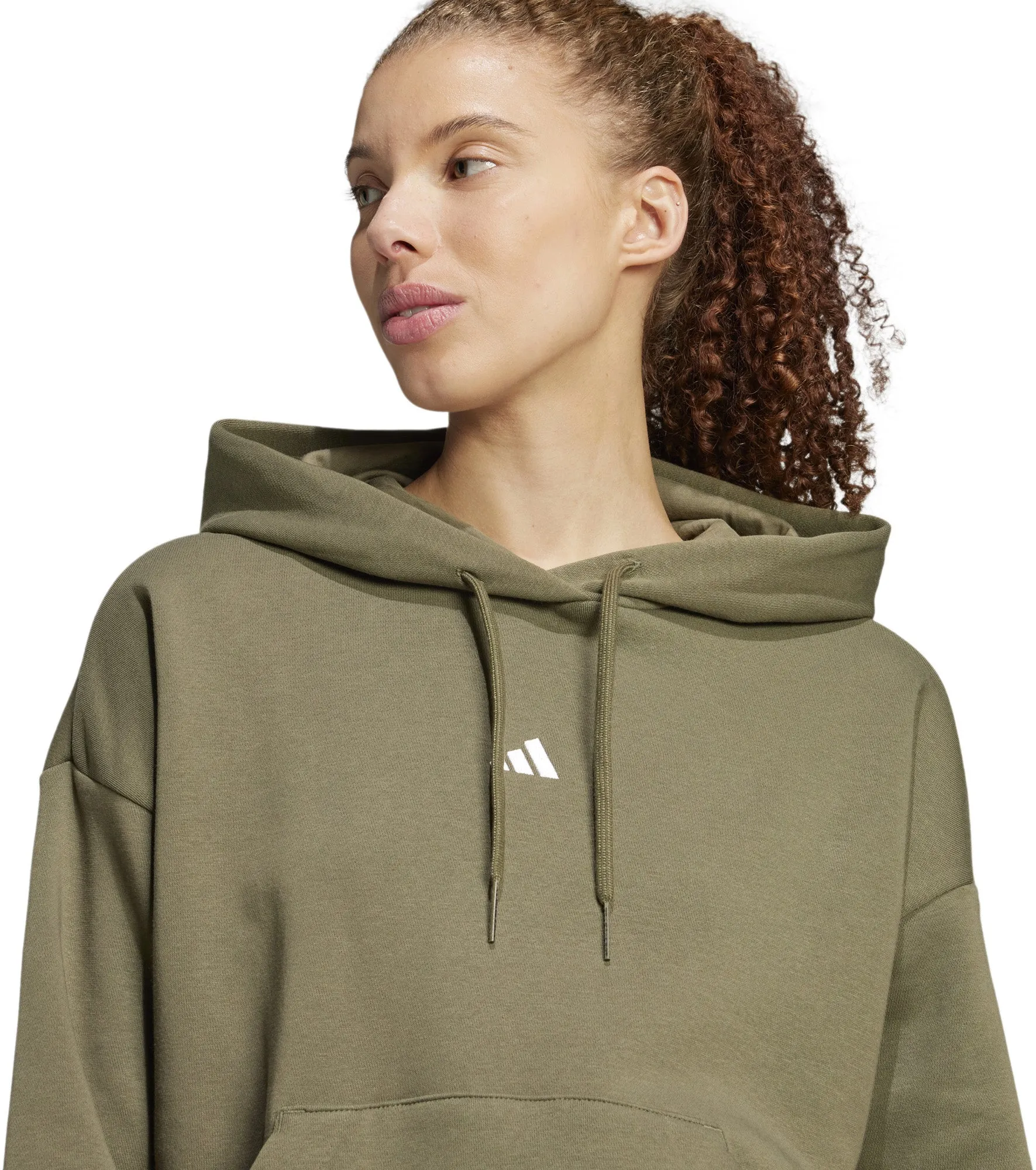 Women's Essentials Small Logo Feel Cozy Hoodie