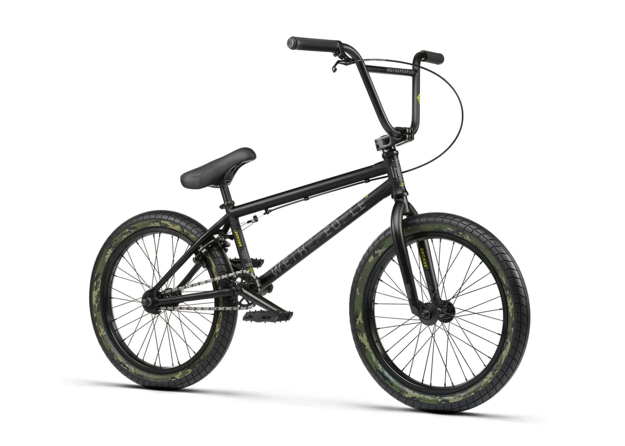 WTP Arcade 20.5 TT Complete BMX Bike - Matt Black